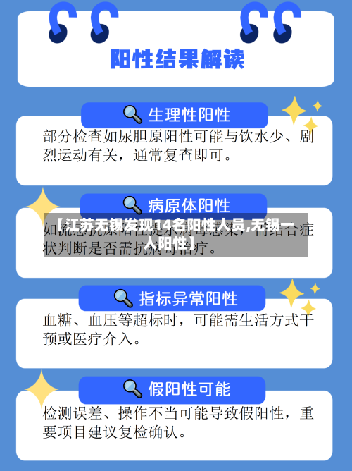 【江苏无锡发现14名阳性人员,无锡一人阳性】-第2张图片